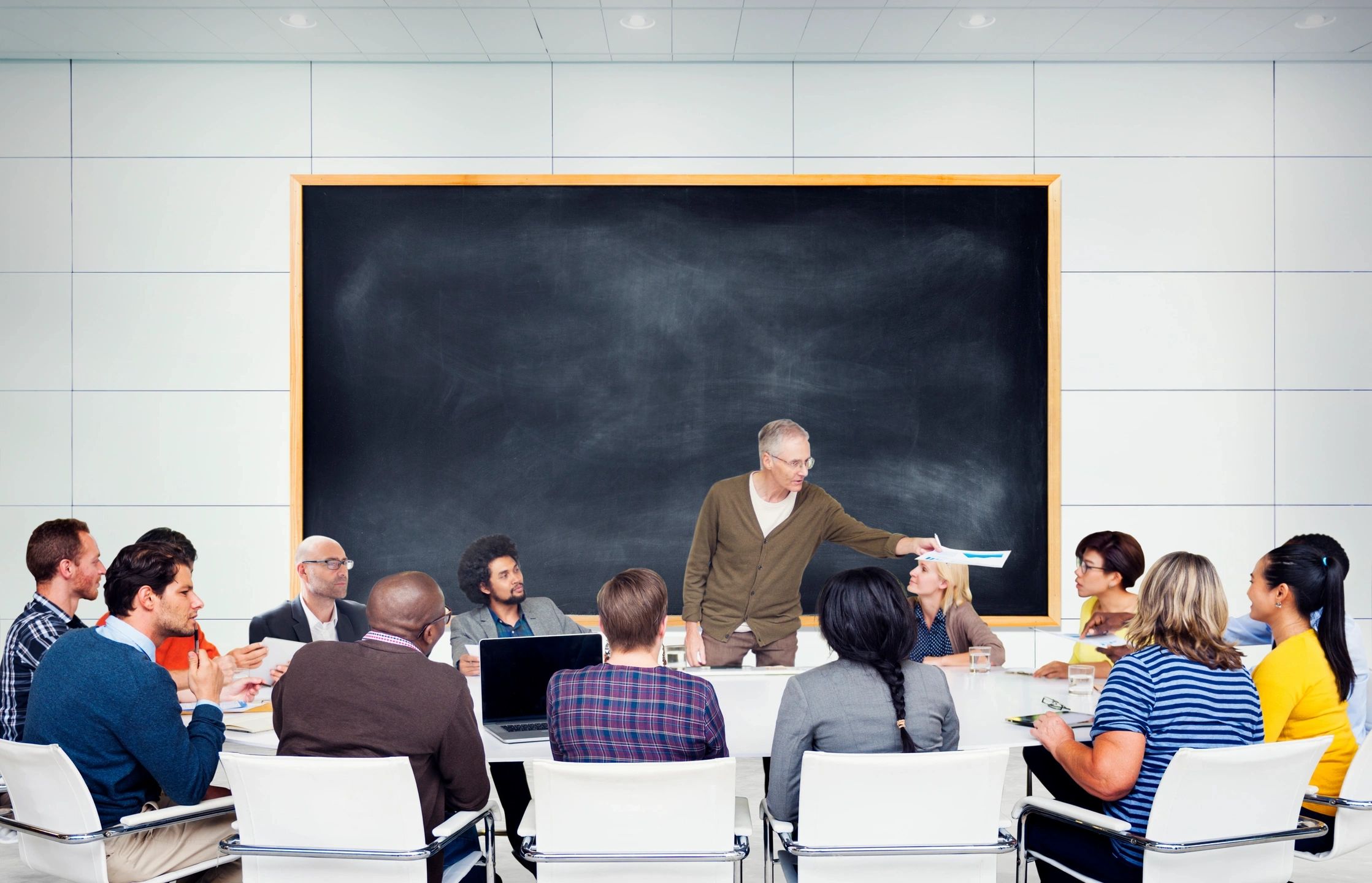 Corporate training session